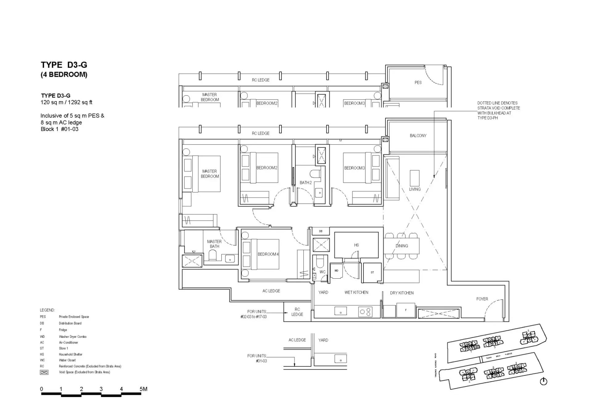 The Continuum floorplan